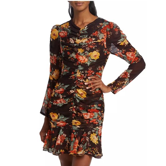 hamina stretch-silk charmeuse dress Veronica Beard Hamina Stretch-Silk Charmeuse Dress Up To 80% Off Retail